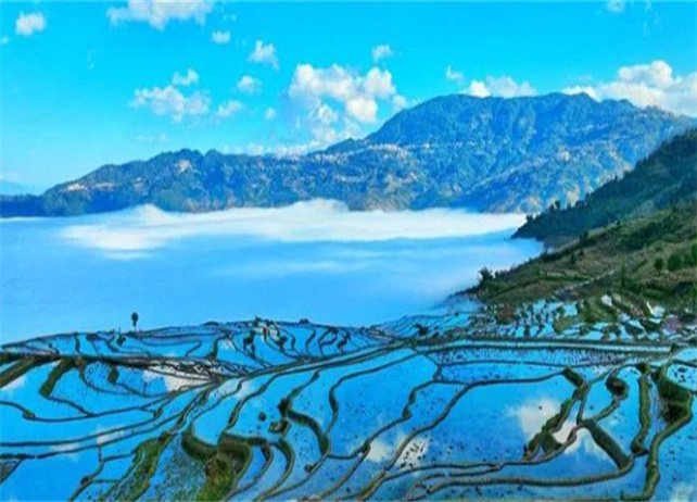 一條來自聯(lián)合國的推送，主角：紅河哈尼梯田！